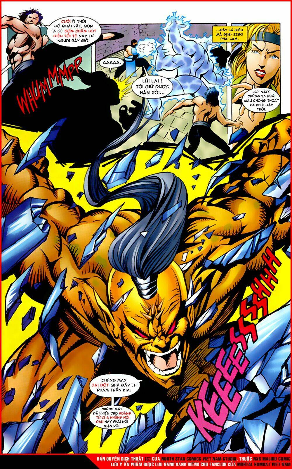 Mortal Kombat Malibu Comic: Chapter 3