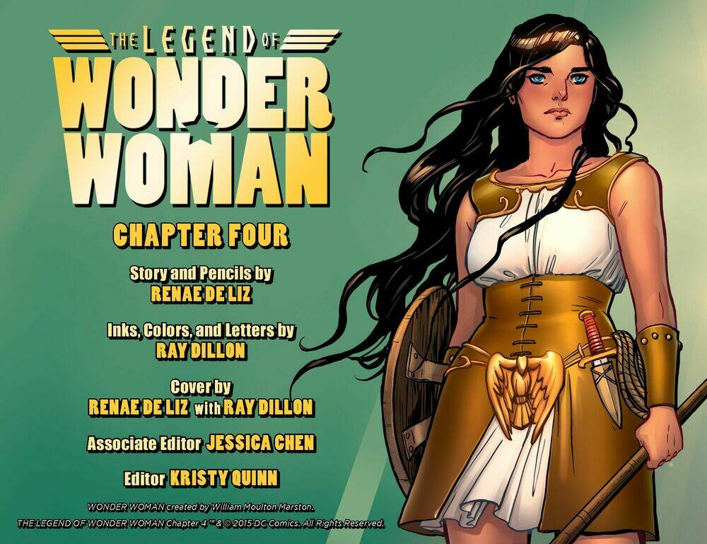 The Legend Of Wonder Woman: Chapter 10