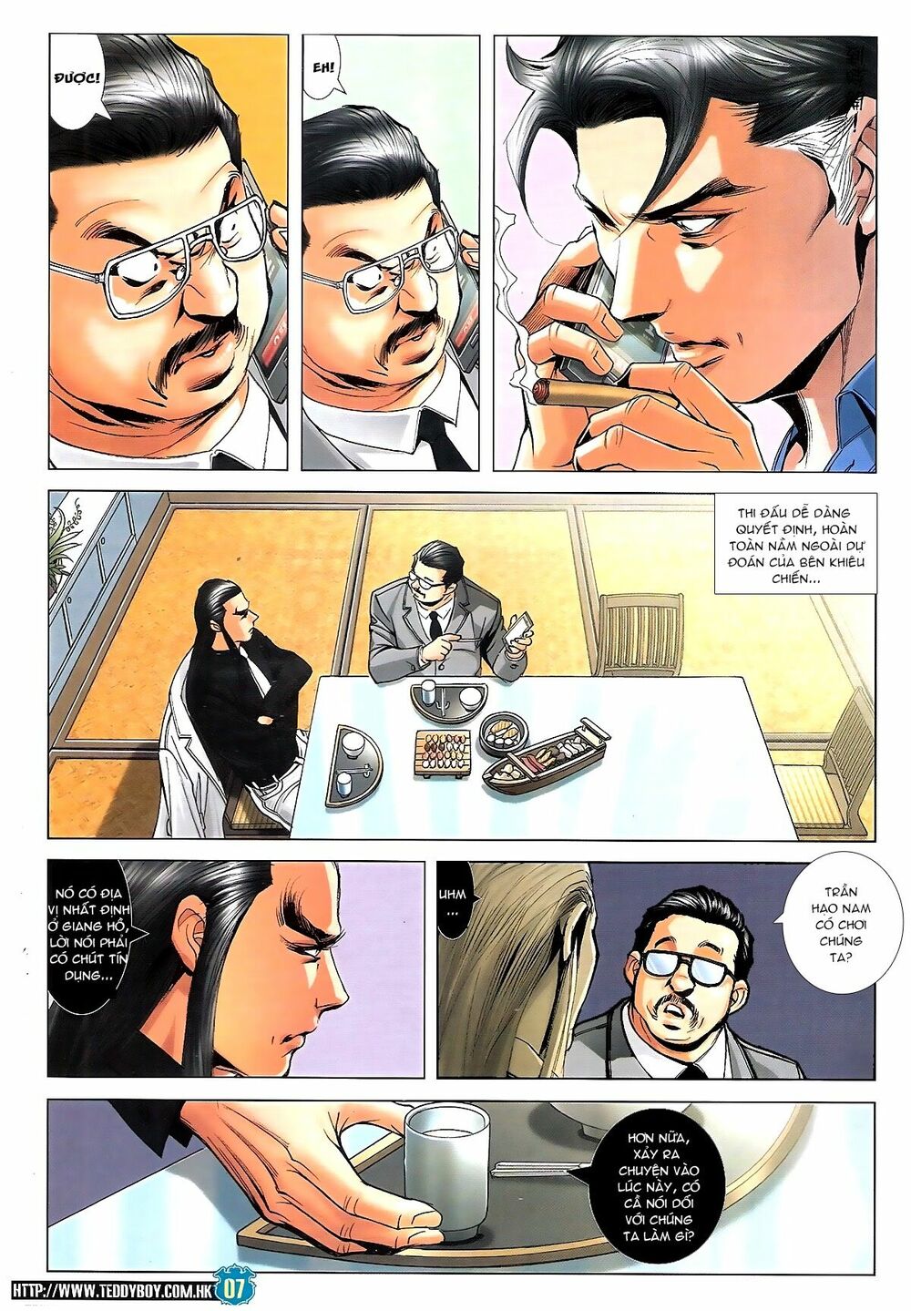 Người Trong Giang Hồ: Chapter 1808: Trần Hạo Nam vs Tọa Sơn Hổ