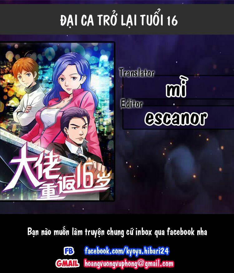 Đai Ca Trở Lại Tuổi 16: Chapter 1