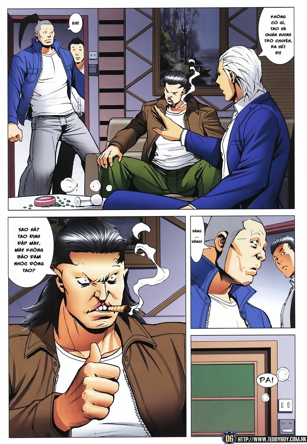 Người Trong Giang Hồ: Chapter 2235: Thần uy phục Tam