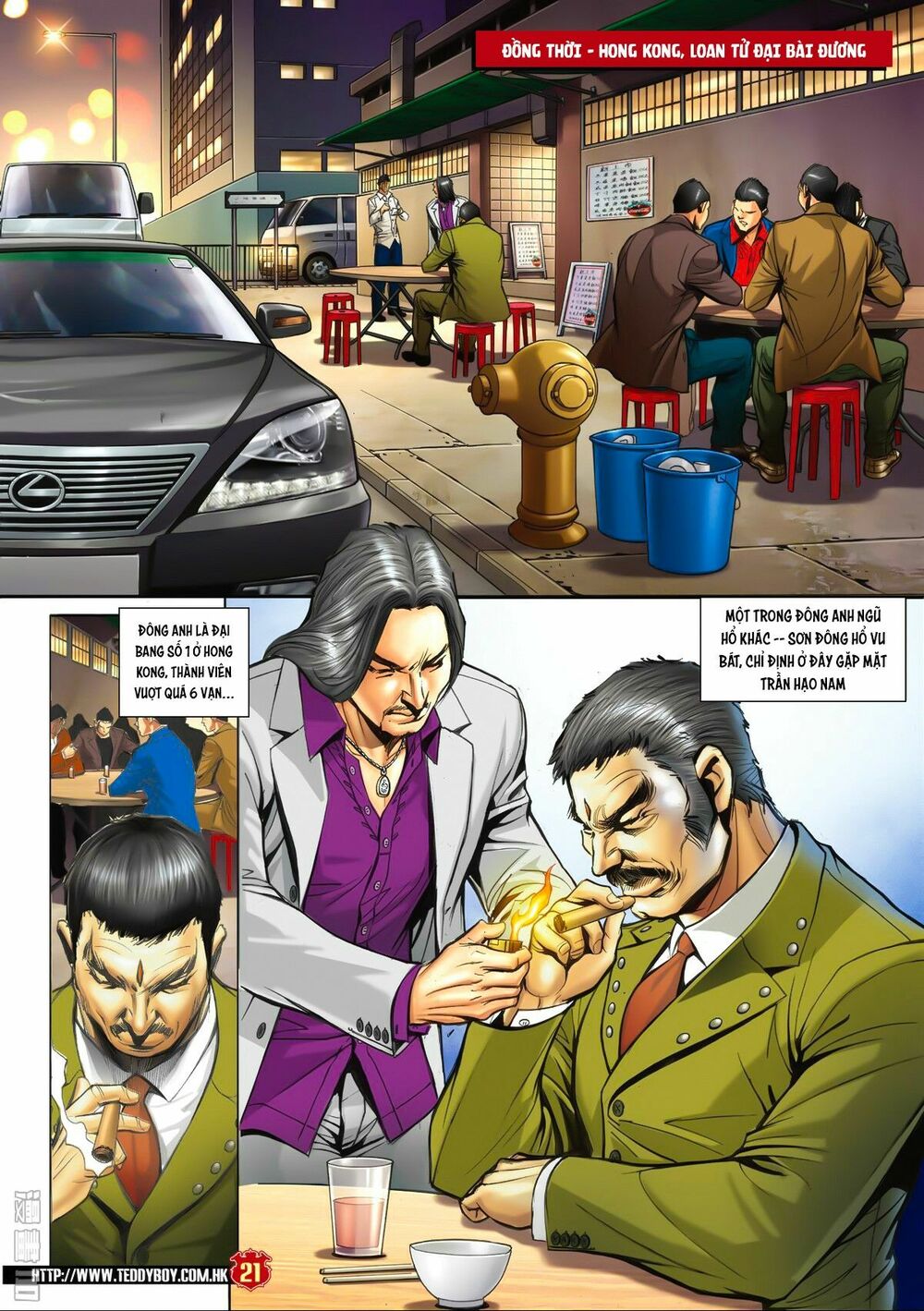 Người Trong Giang Hồ: Chapter 1576: Trần Hạo Nam vs Sơn Đông Hổ