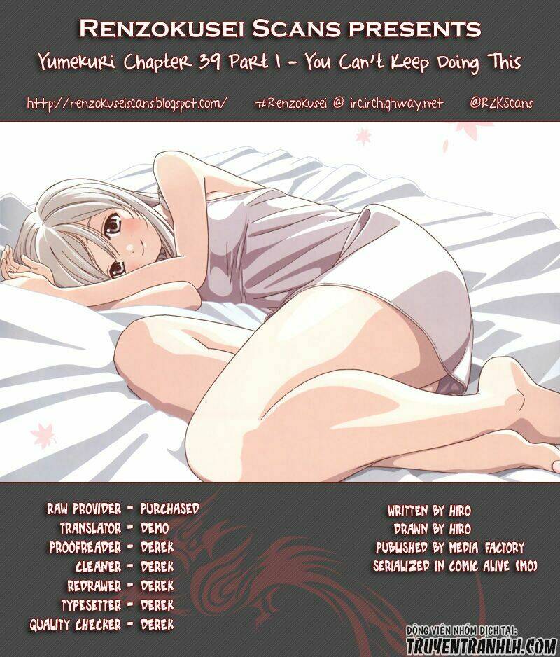 Yumekuri: Chapter 39.1