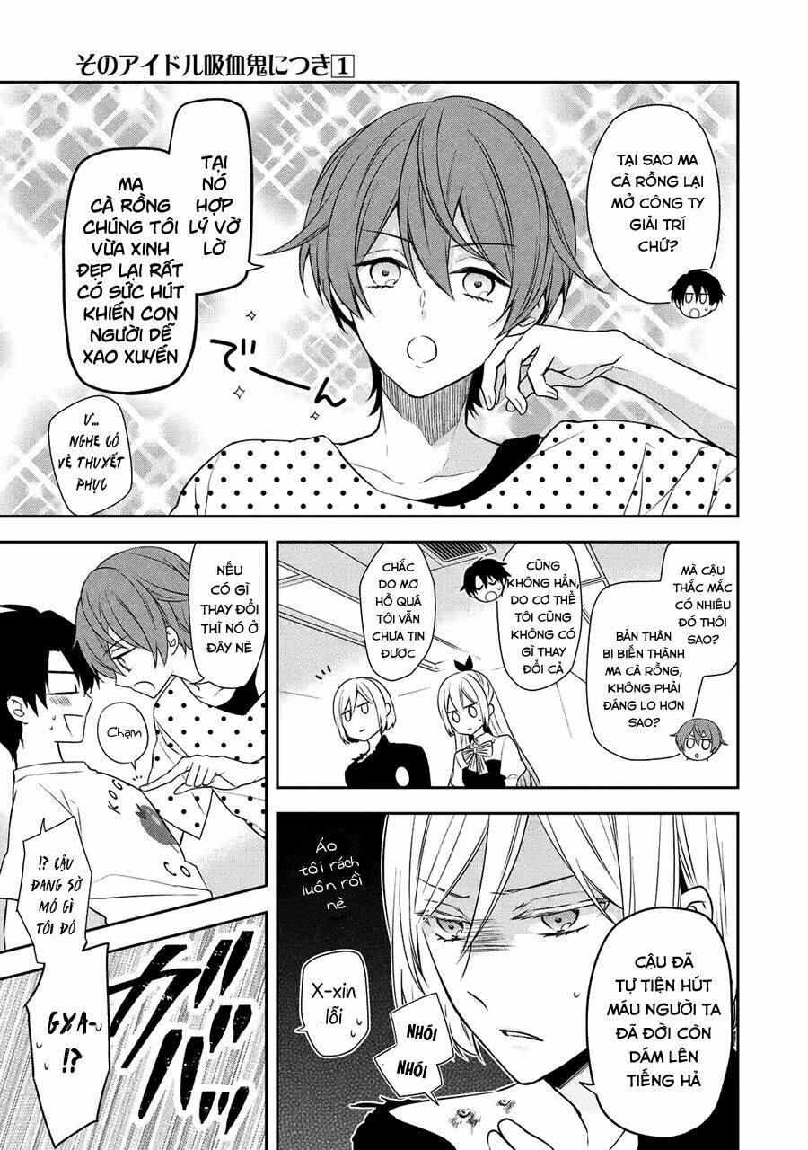 Sono Idol Kyuuketsuki Ni Tsuki: Chapter 3