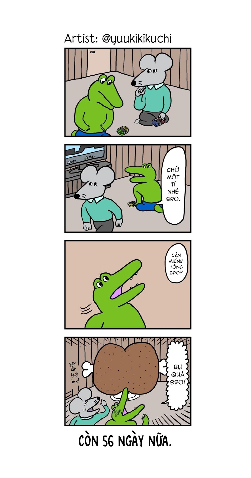 100 Ngày Nữa Con Cá Sấu Này Sẽ Chết: Chapter 44