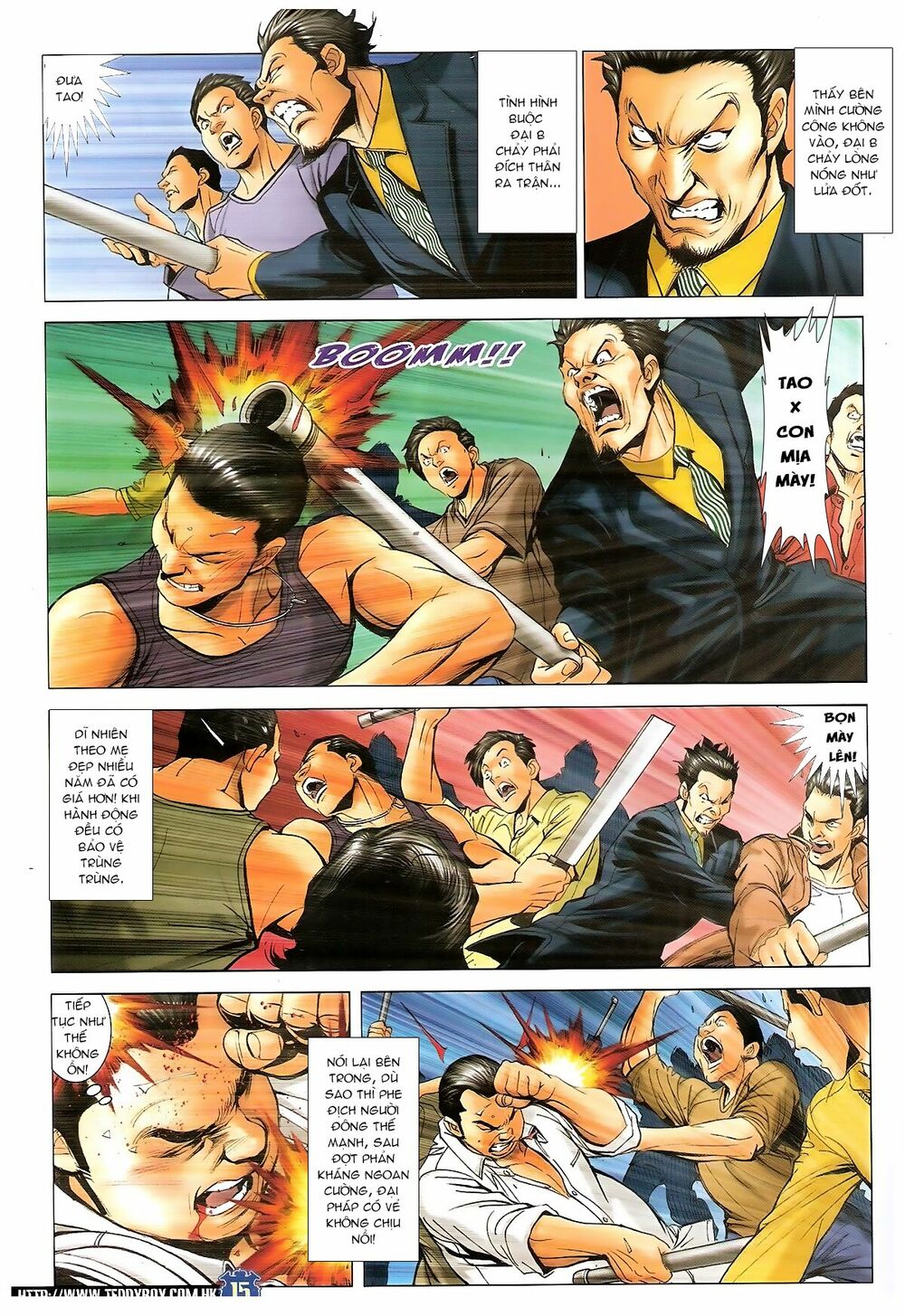 Người Trong Giang Hồ: Chapter 1653: Máu nhuộm Đả Chuyên Bình