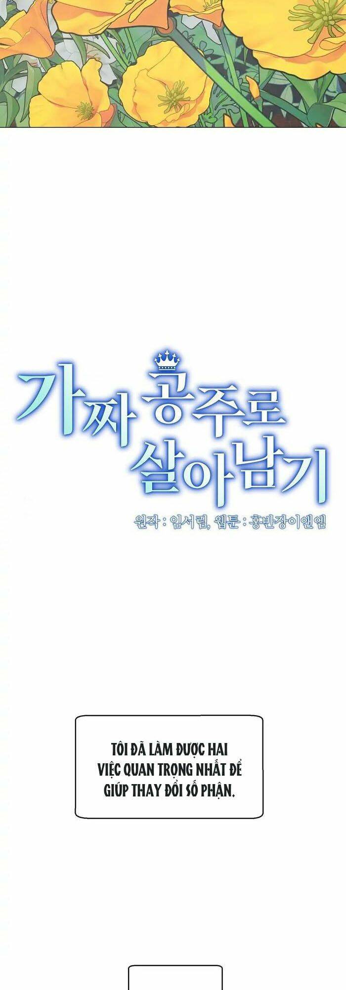 Tôi Sống Sót Như Một Nàng Công Chúa Giả: Chapter 7