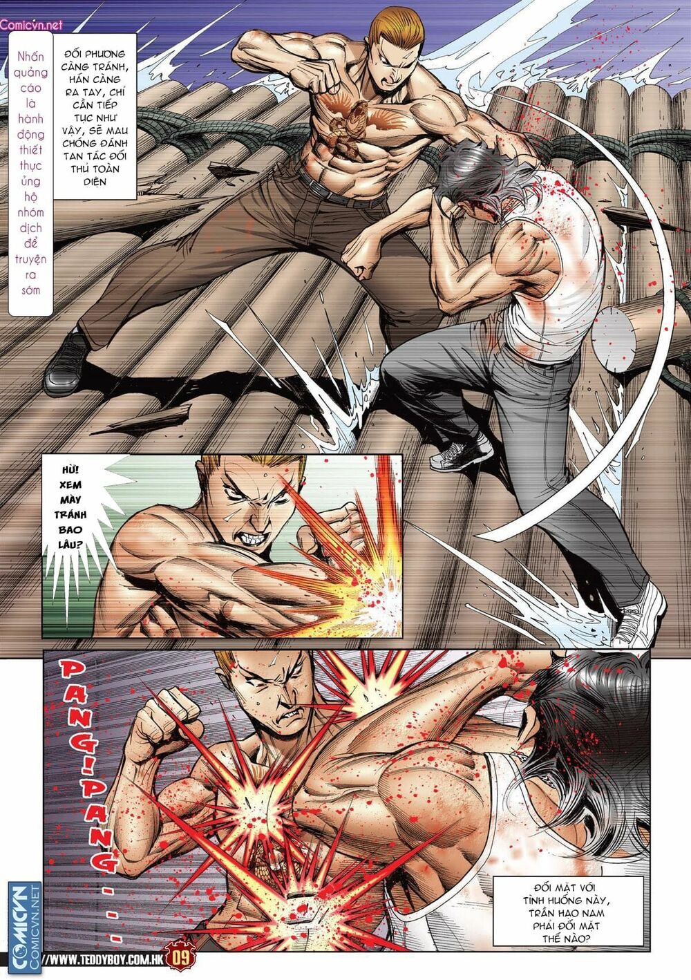 Người Trong Giang Hồ: Chapter 2170: Trần Hạo Nam vs Kim Tôn Quý 2