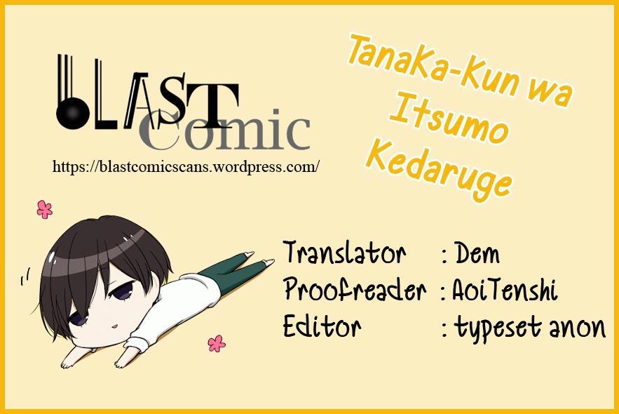 Tanaka-Kun Wa Itsumo Kedaruge: Chapter 42