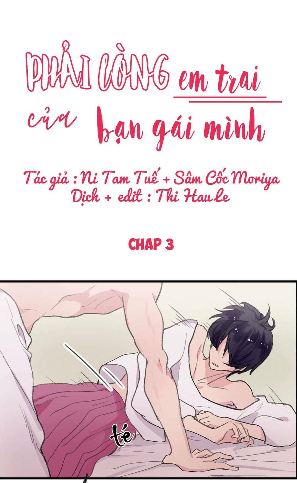 Phải Lòng Em Trai Của Bạn Gái Mình: Chapter 3
