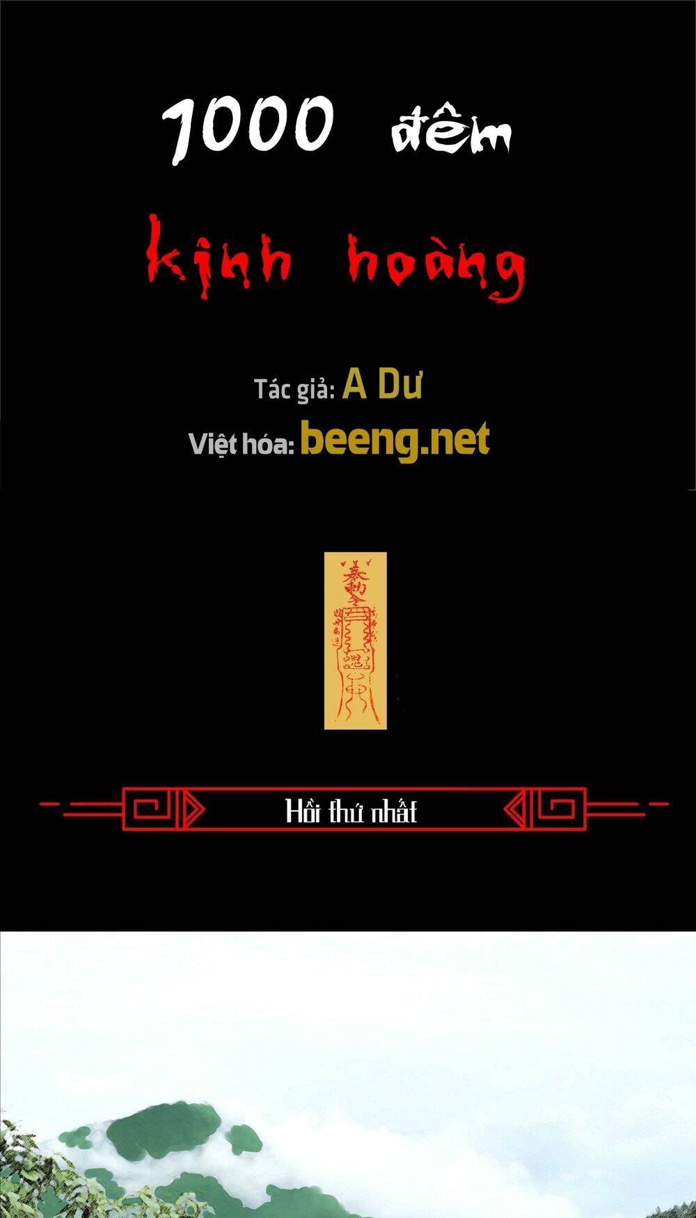 1000 Đêm Kinh Hoàng: Chapter 1
