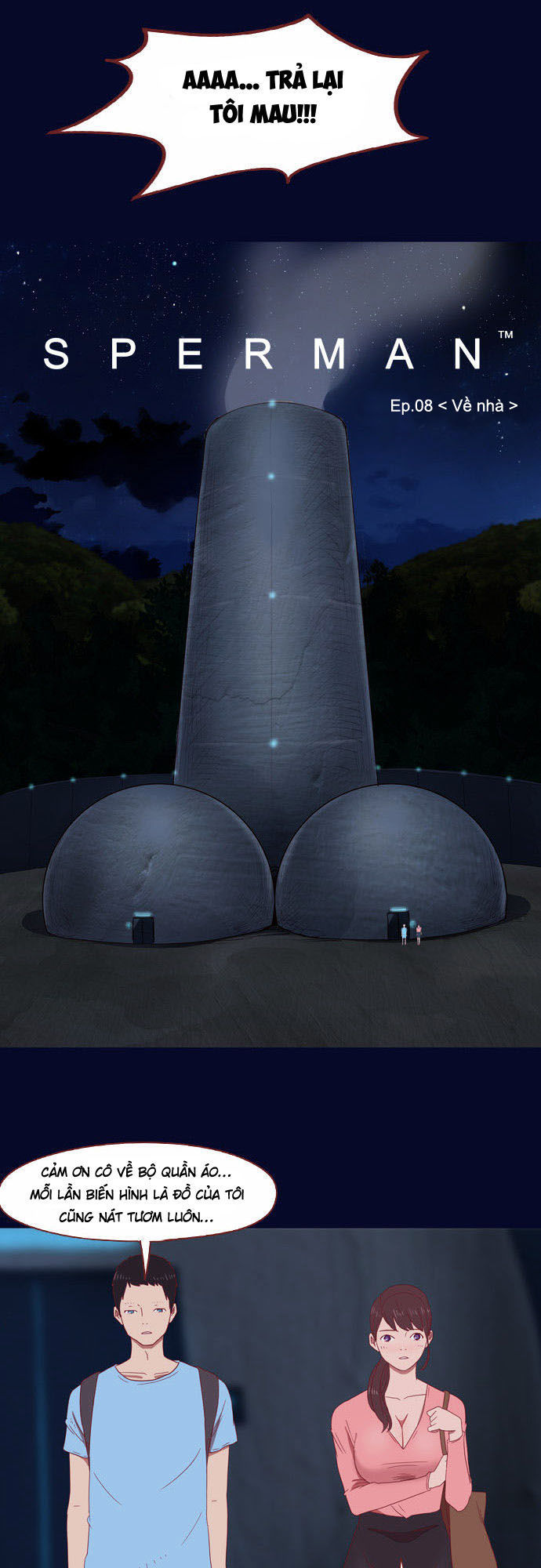 Sperman - Siêu Nhân Tinh Trùng: Chapter 8