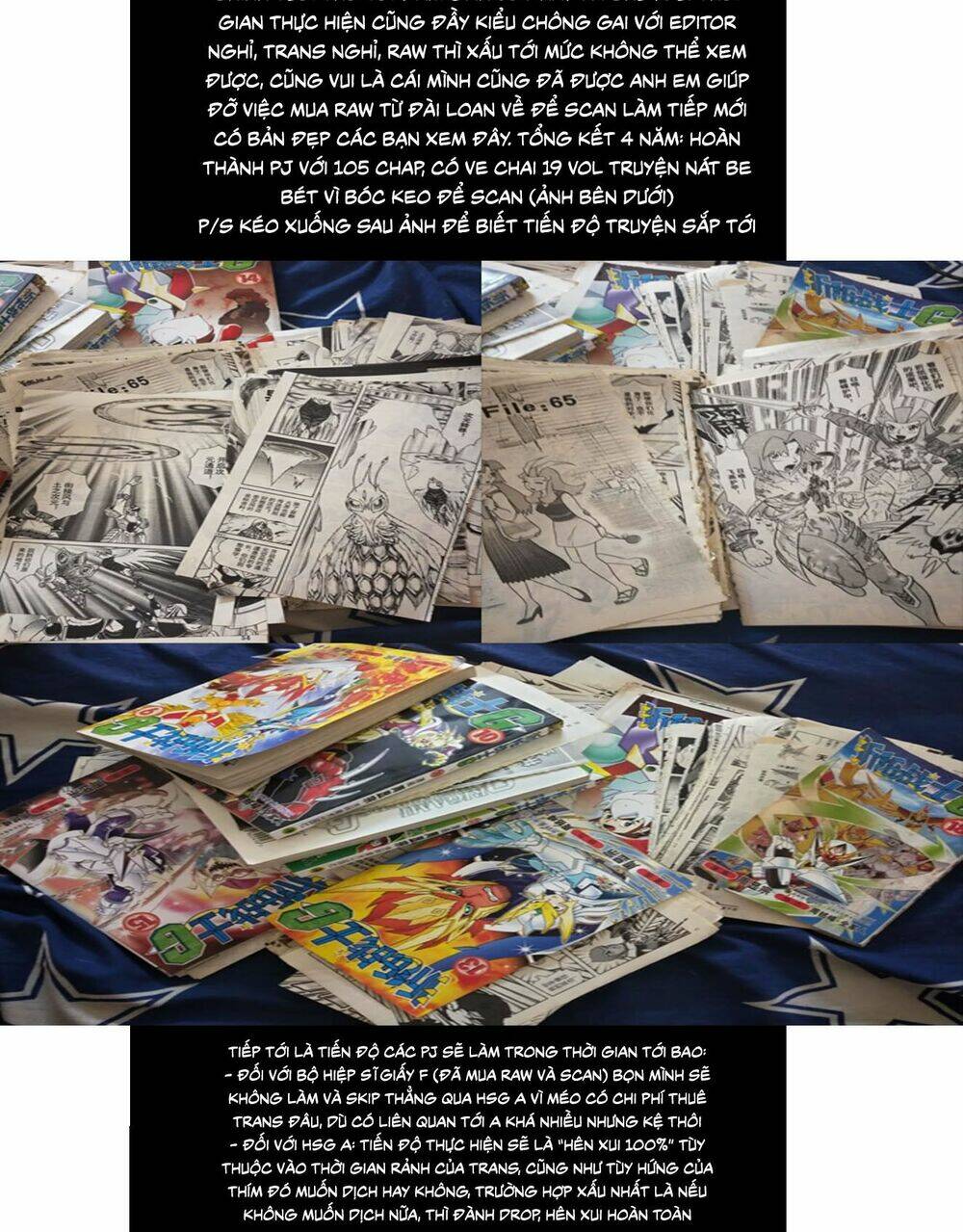 Hiệp Sĩ Giấy G: Chapter 105.1