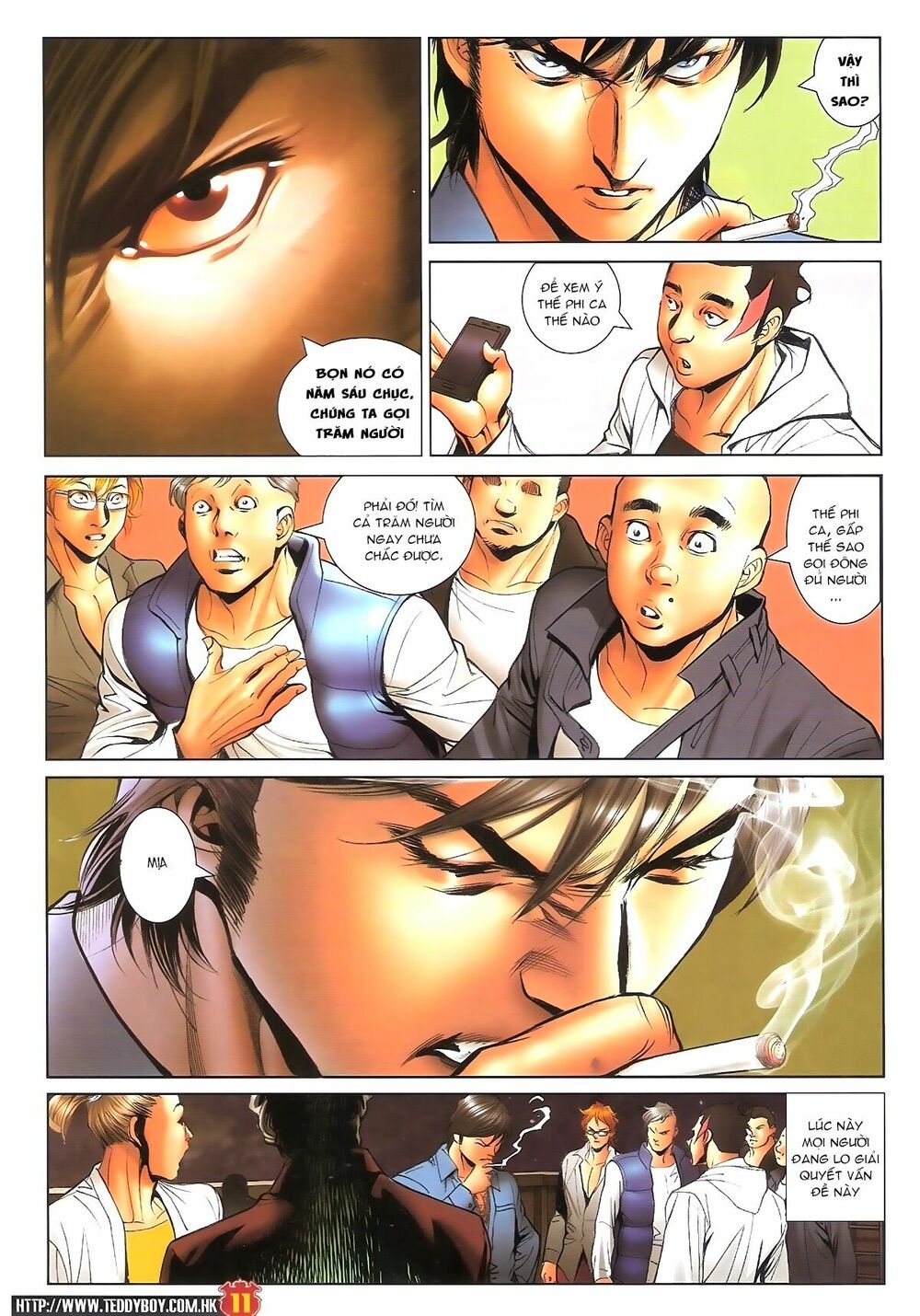 Người Trong Giang Hồ: Chapter 1597: Máu Nhuộm Quyền Đầu Bar