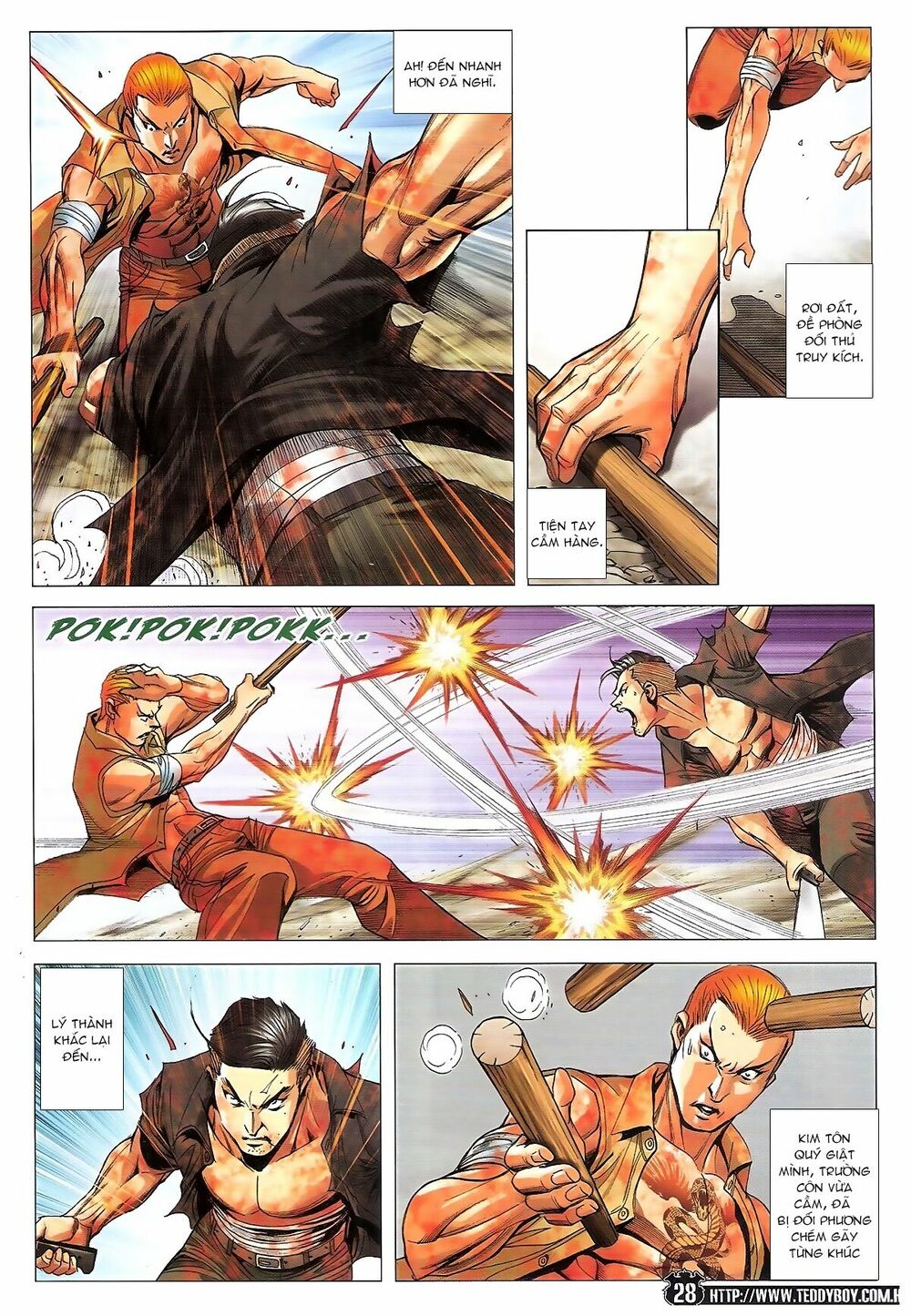 Người Trong Giang Hồ: Chapter 1843: Hắc Tiên Sinh vs Kim Tiên Sinh