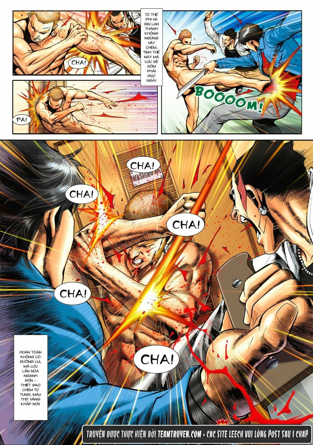 Người Trong Giang Hồ: Chapter 1570: Tắm Máu Phòng Xông Hơi