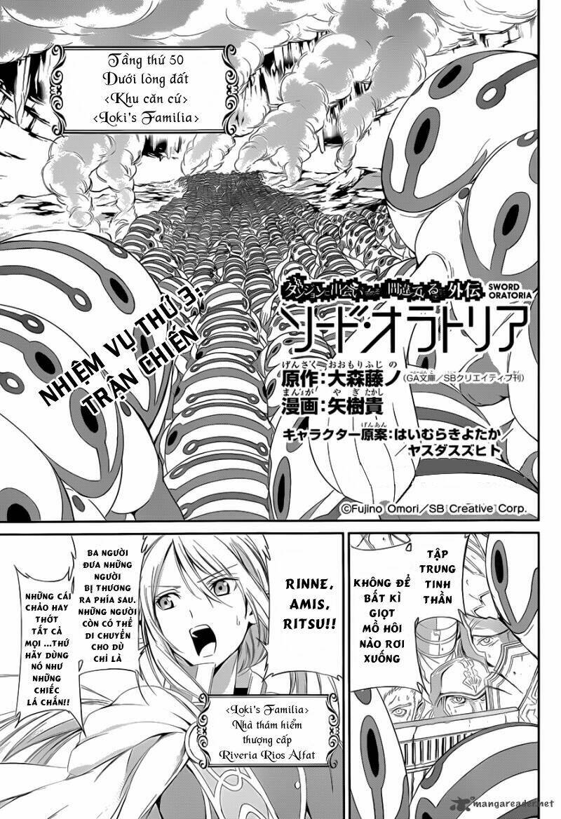 Dungeon Ni Deai Wo Motomeru No Wa Machigatte Iru Darou Ka Gaiden - Sword Oratoria: Chapter 3