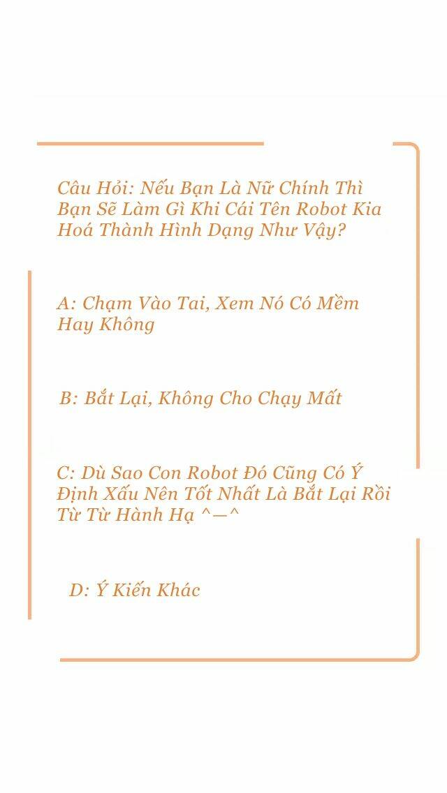 Hướng Dẫn Bảo Trì Người Máy: Chapter 1