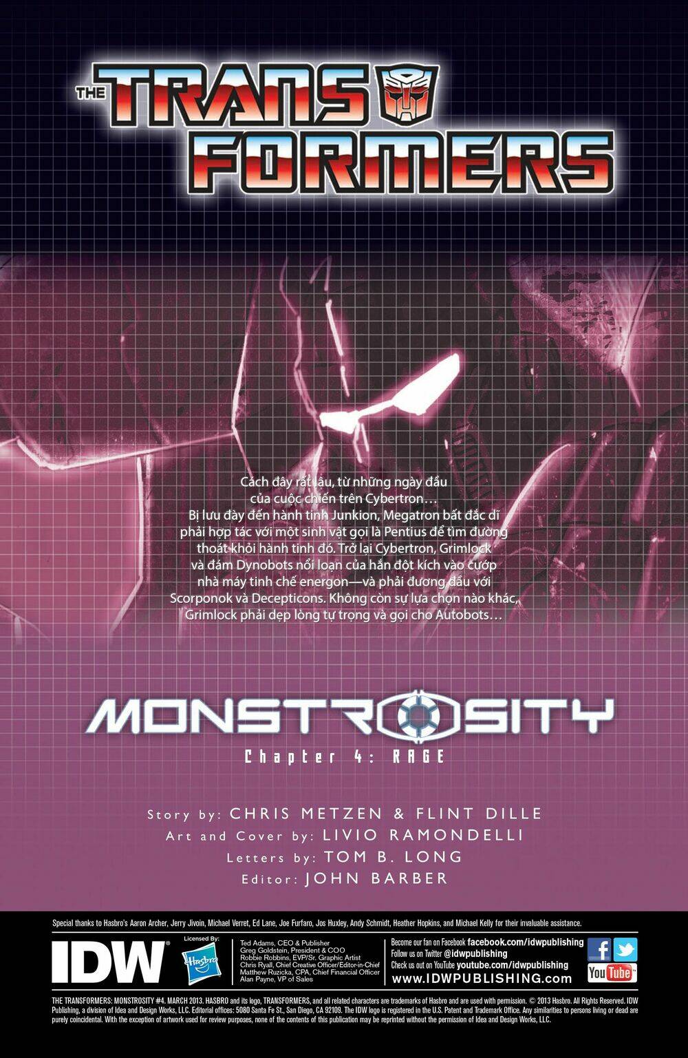 The Transformers: Monstrosity: Chapter 4