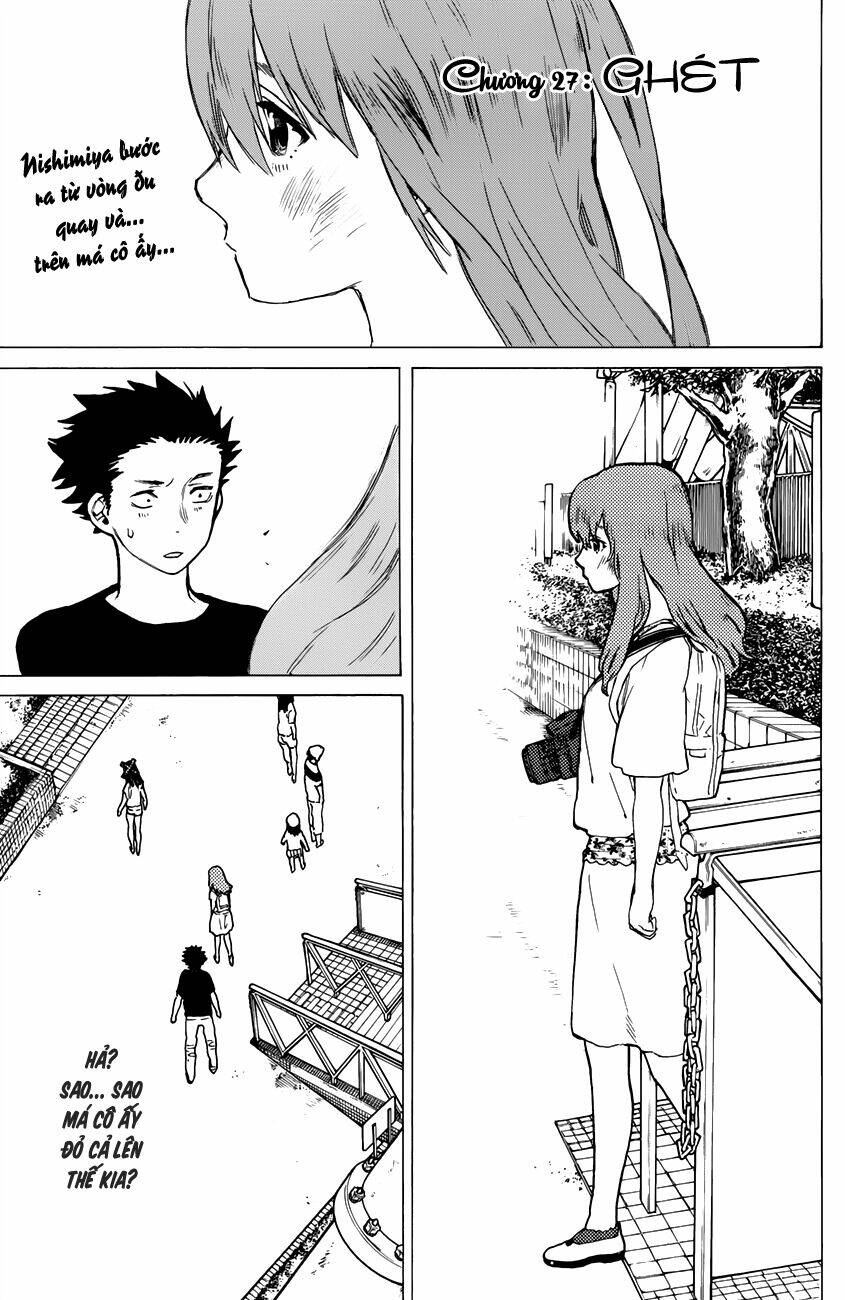 Koe No Katachi: Chapter 27