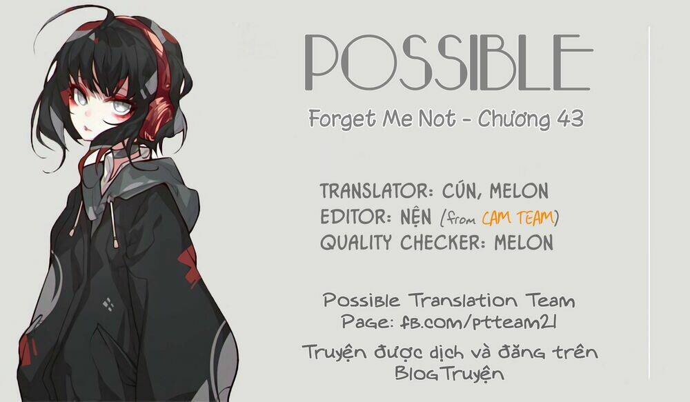 Forget Me Not: Chapter 43