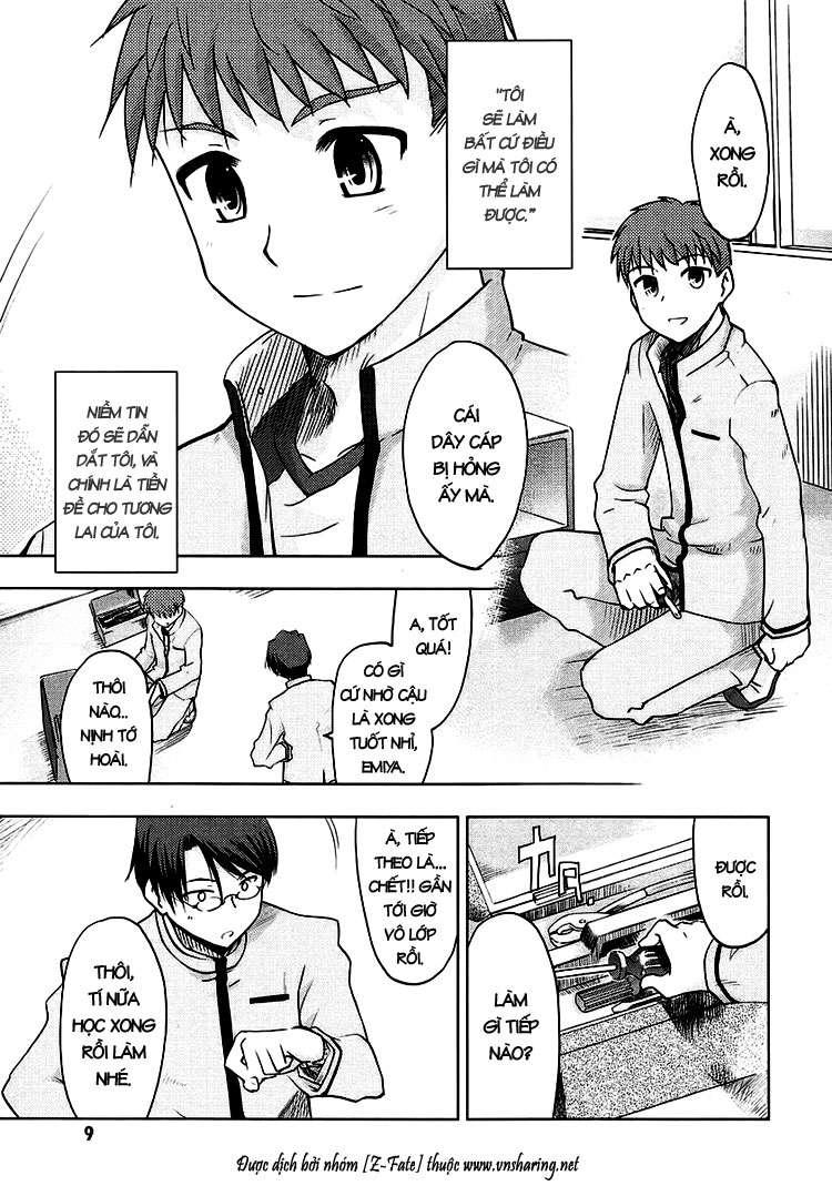 Fate Stay Night: Chapter 1