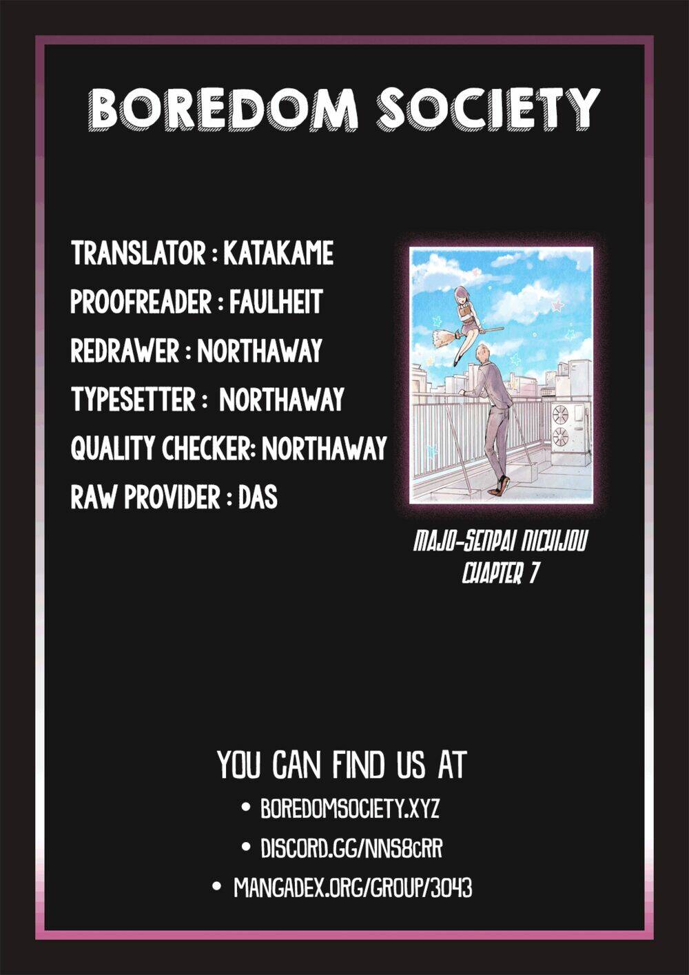 Majo-Senpai Nippou: Chapter 7