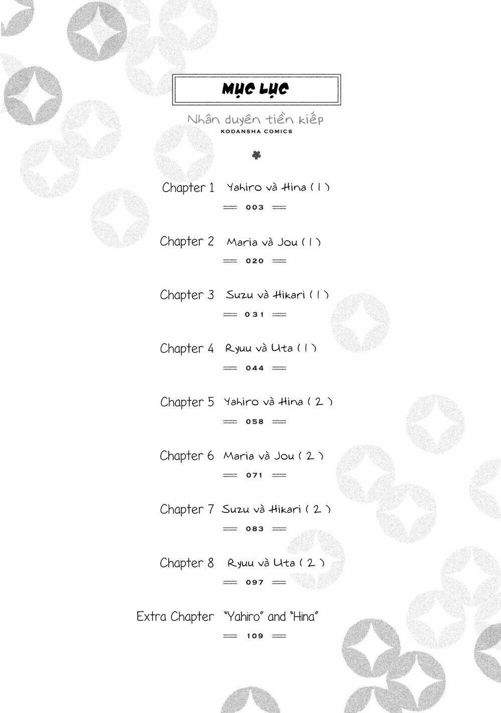 Nhân Duyên Tiền Kiếp: Chapter 1