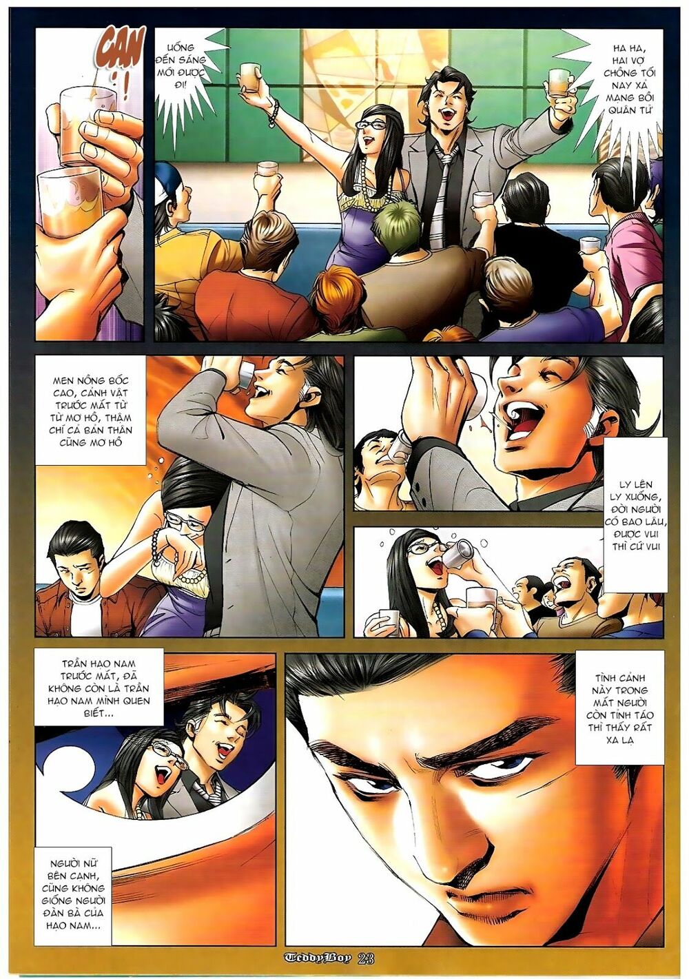 Người Trong Giang Hồ: Chapter 1189: Bố già