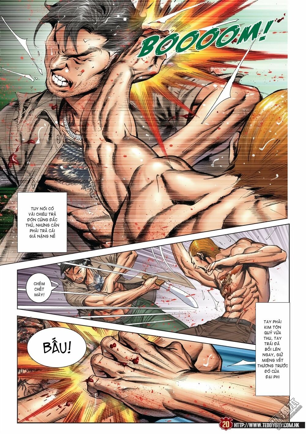 Người Trong Giang Hồ: Chapter 2034: Kim Tôn Quý vs Đại Phi 2