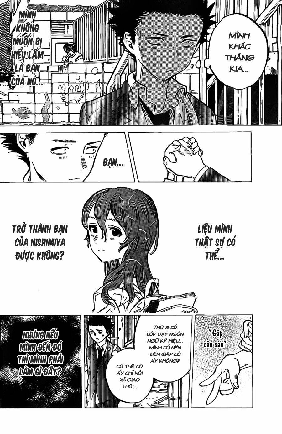 Koe No Katachi: Chapter 8