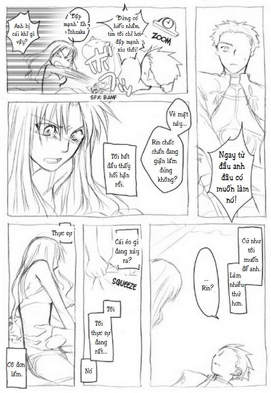 Chén thánh: Đêm Định Mệnh - Doujinshi Archer x Rin: Chapter 6