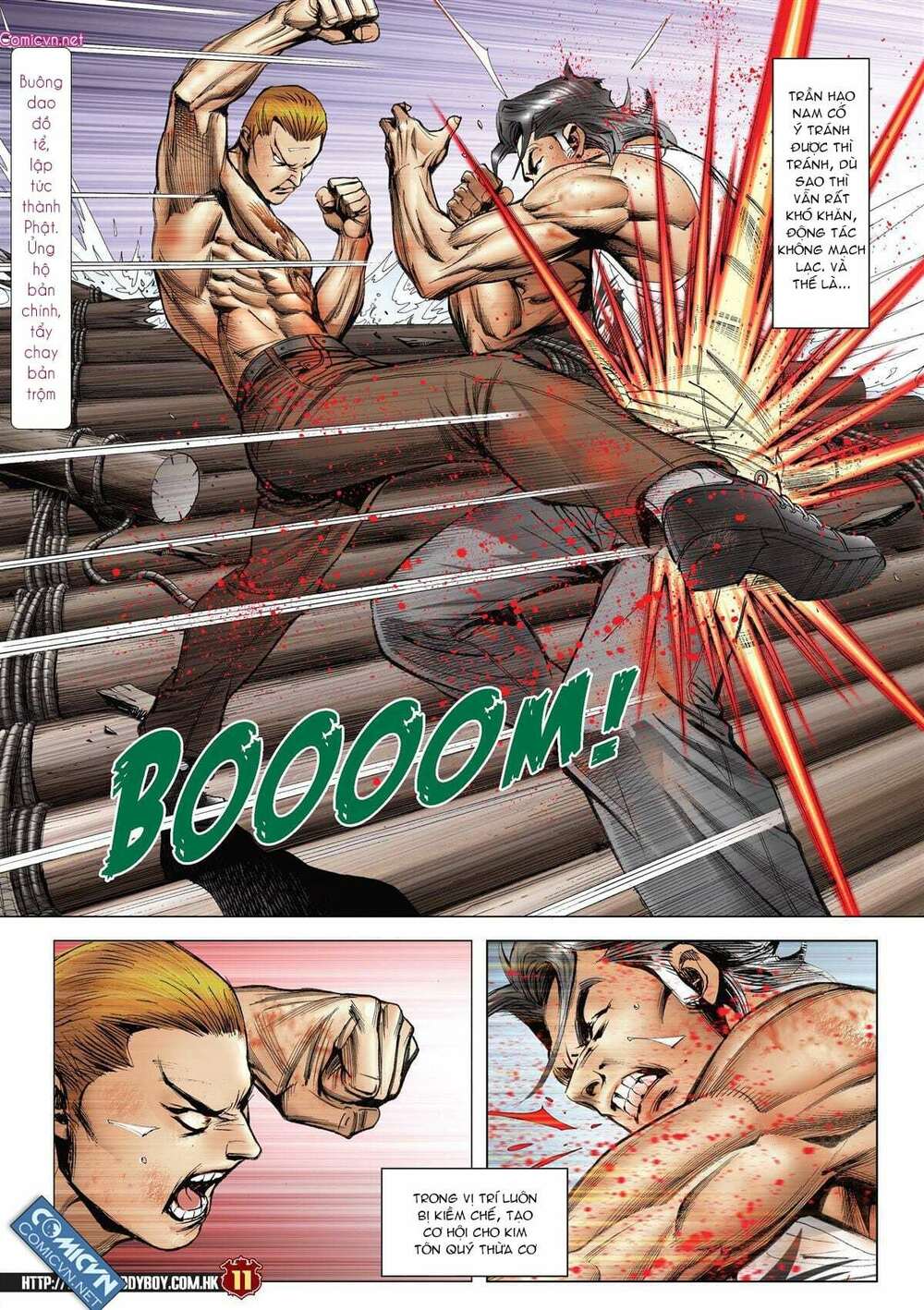 Người Trong Giang Hồ: Chapter 2170: Trần Hạo Nam vs Kim Tôn Quý 2