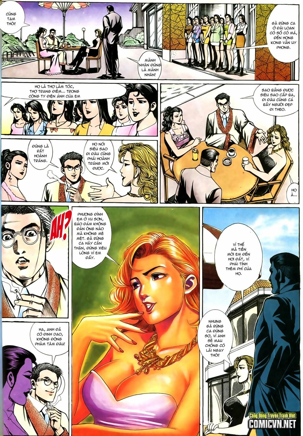 Người Trong Giang Hồ: Chapter 204: Ngực Khủng giá đáo