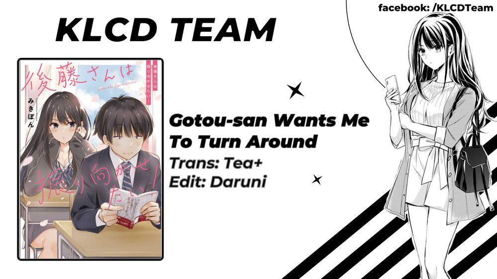 Gotou-San Wa Furimukasetai!: Chapter 13