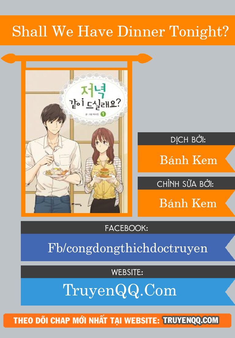 Shall We Have Dinner Tonight: Chapter 1