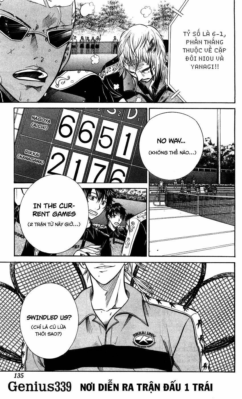 Hoàng Tử Tennis: Chapter 339