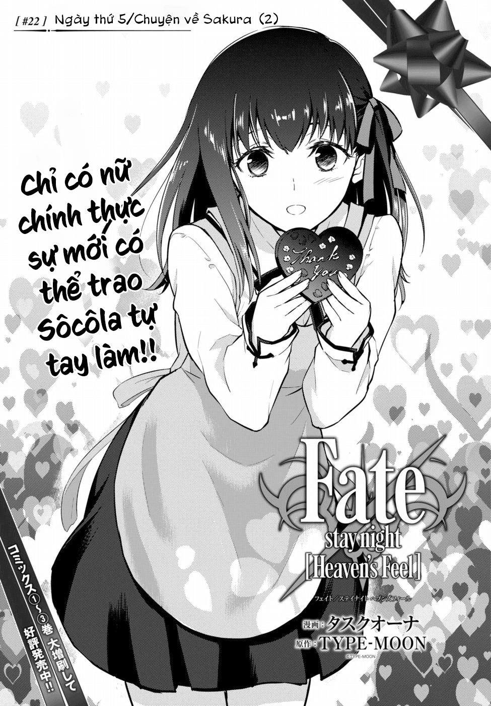 Fate/Stay Night Heaven's Feel: Chapter 22