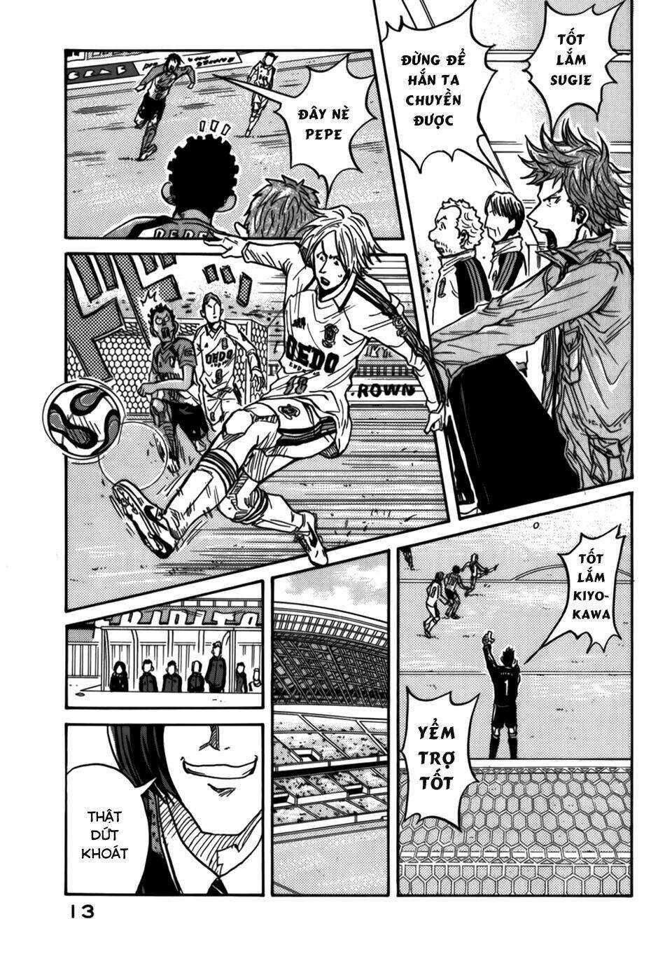 Giant Killing: Chapter 38