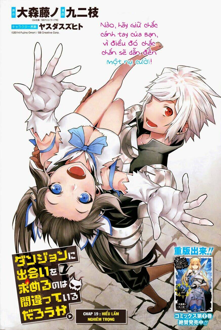 Dungeon Ni Deai O Motomeru No Wa Machigatte Iru Darou Ka: Chapter 19