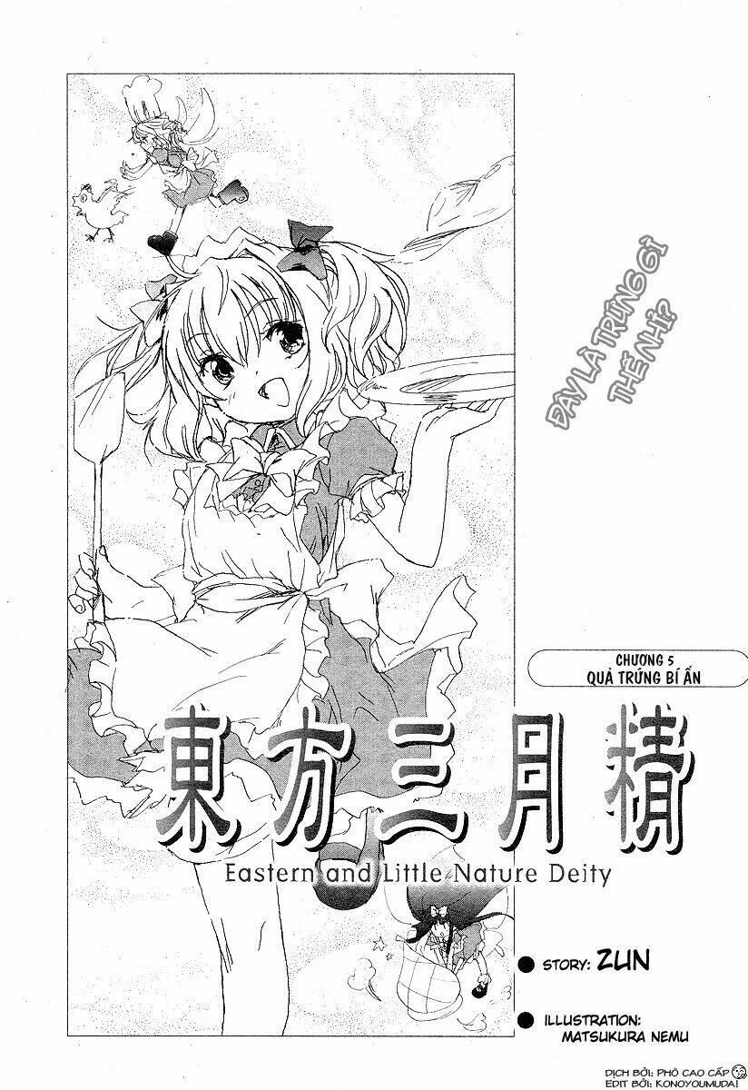 Touhou Sangetsusei~ East And Little Nature Deity: Chapter 5