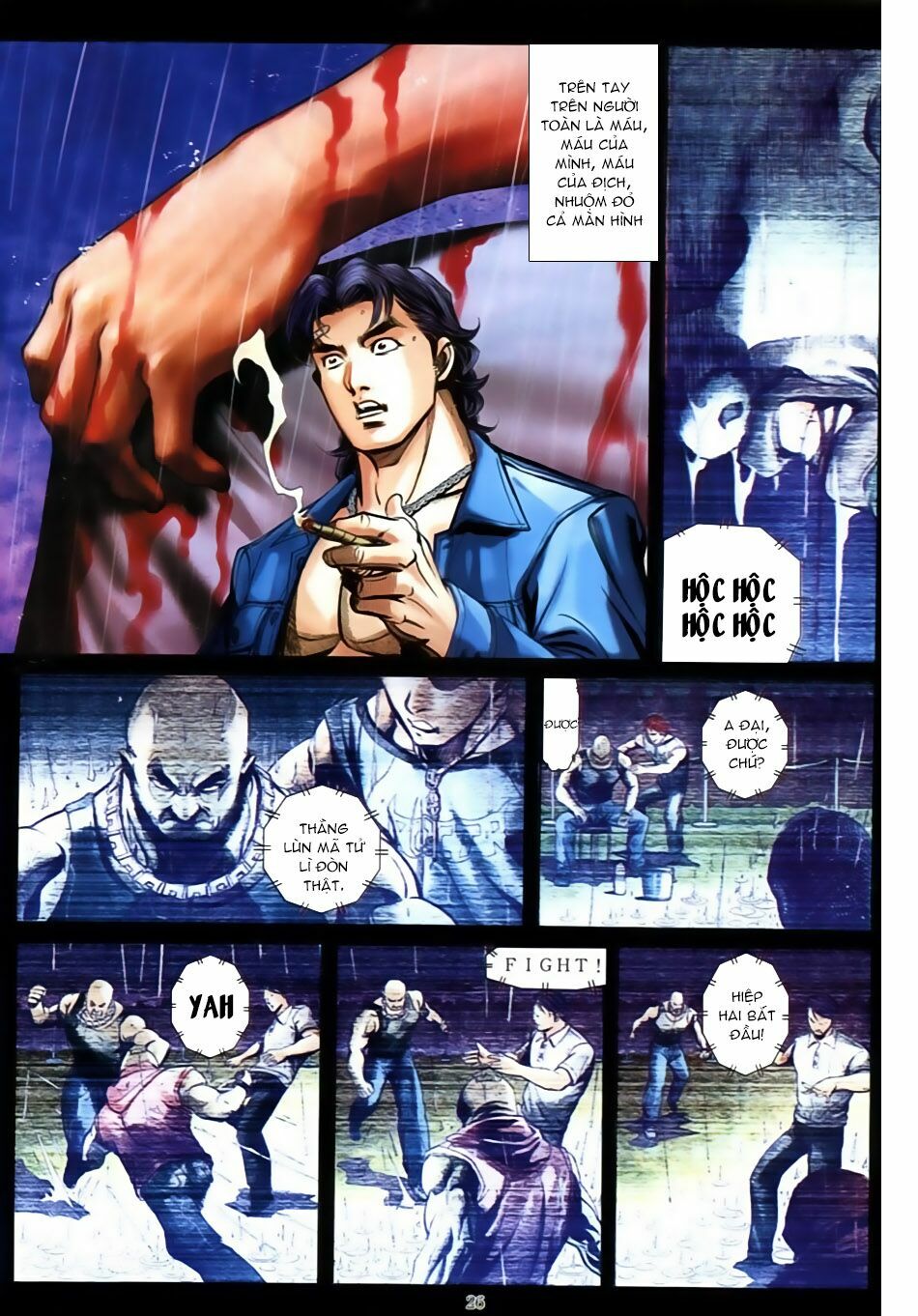 Người Trong Giang Hồ: Chapter 597: Trận chiến tắm máu