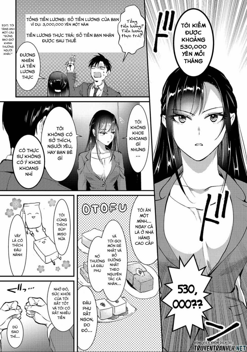 Tsuki 50-Man Moratte Mo Ikigai No Nai Tonari No Onee-San Ni 30-Man De Yatowarete 'Okaeri' Tte Iu: Chapter 1