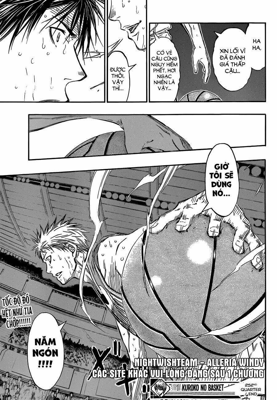 Vua Bóng Rổ Kuroko: Chapter 252