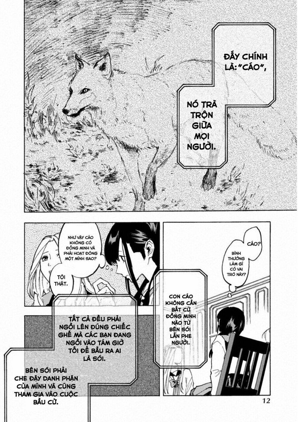 Trò Chơi Ma Sói: Cáo Điên: Chapter 1