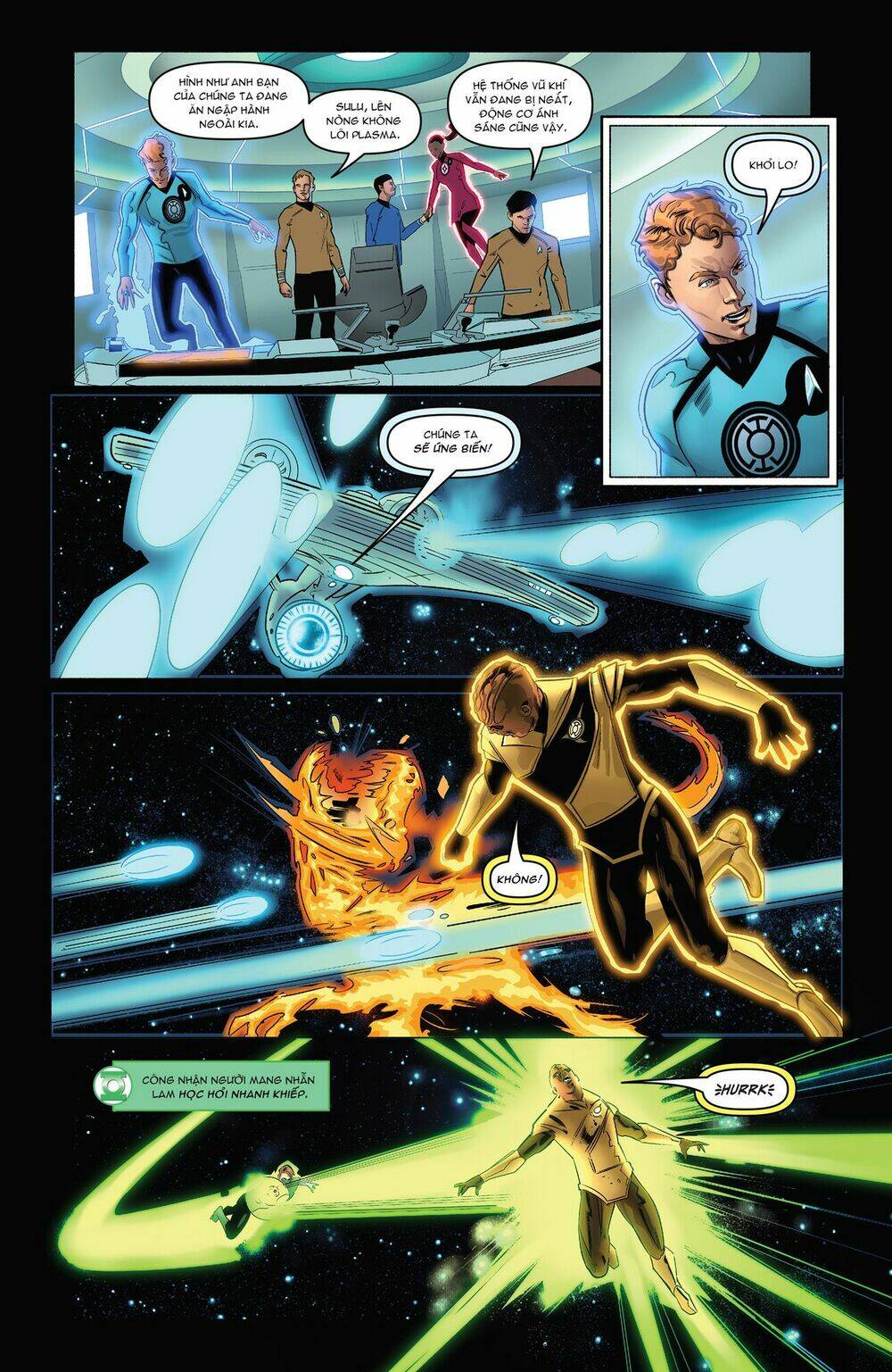 Star Trek/Green Lantern: The Spectrum War: Chapter 2