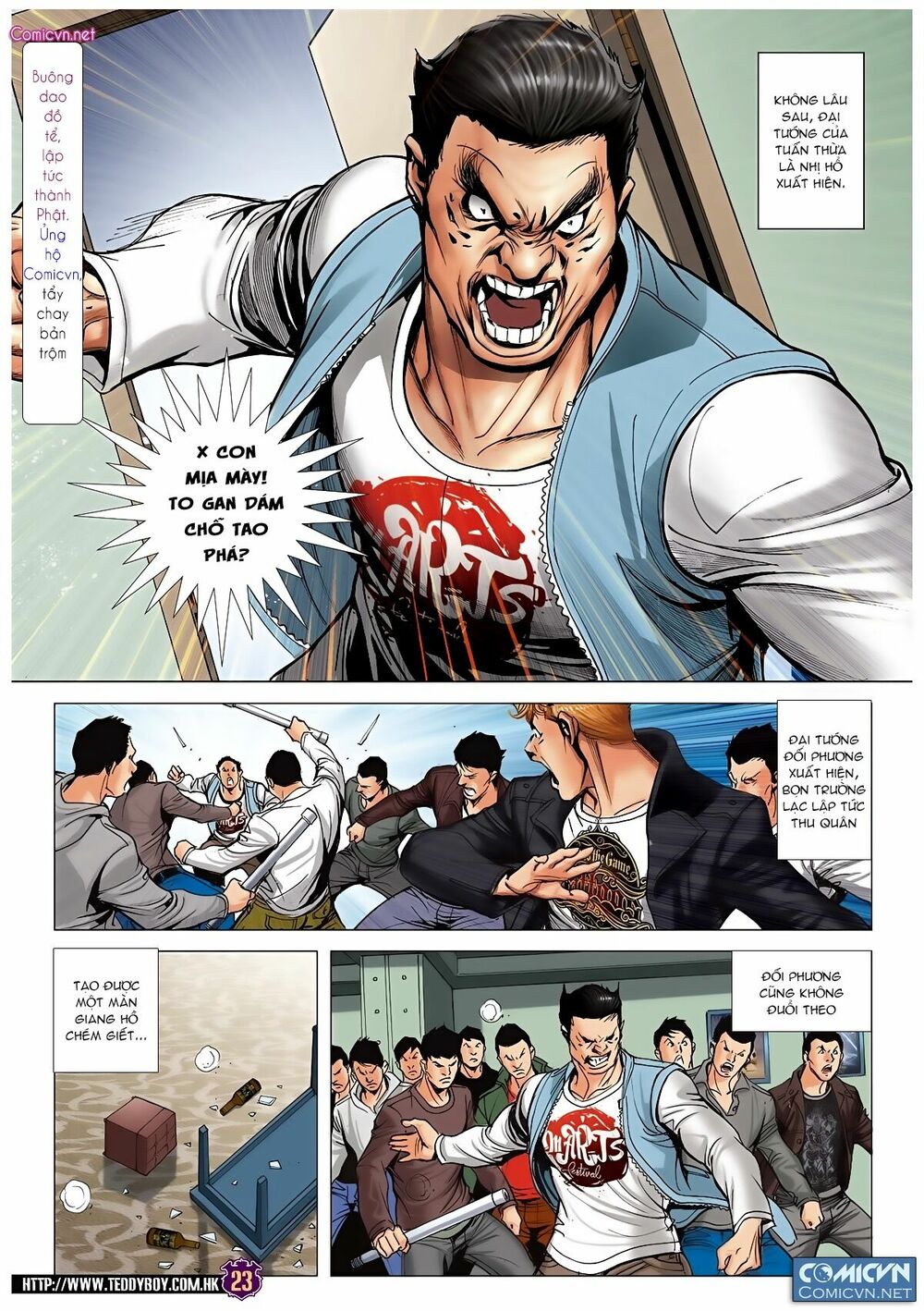Người Trong Giang Hồ: Chapter 2005: Darkness sổ lồng