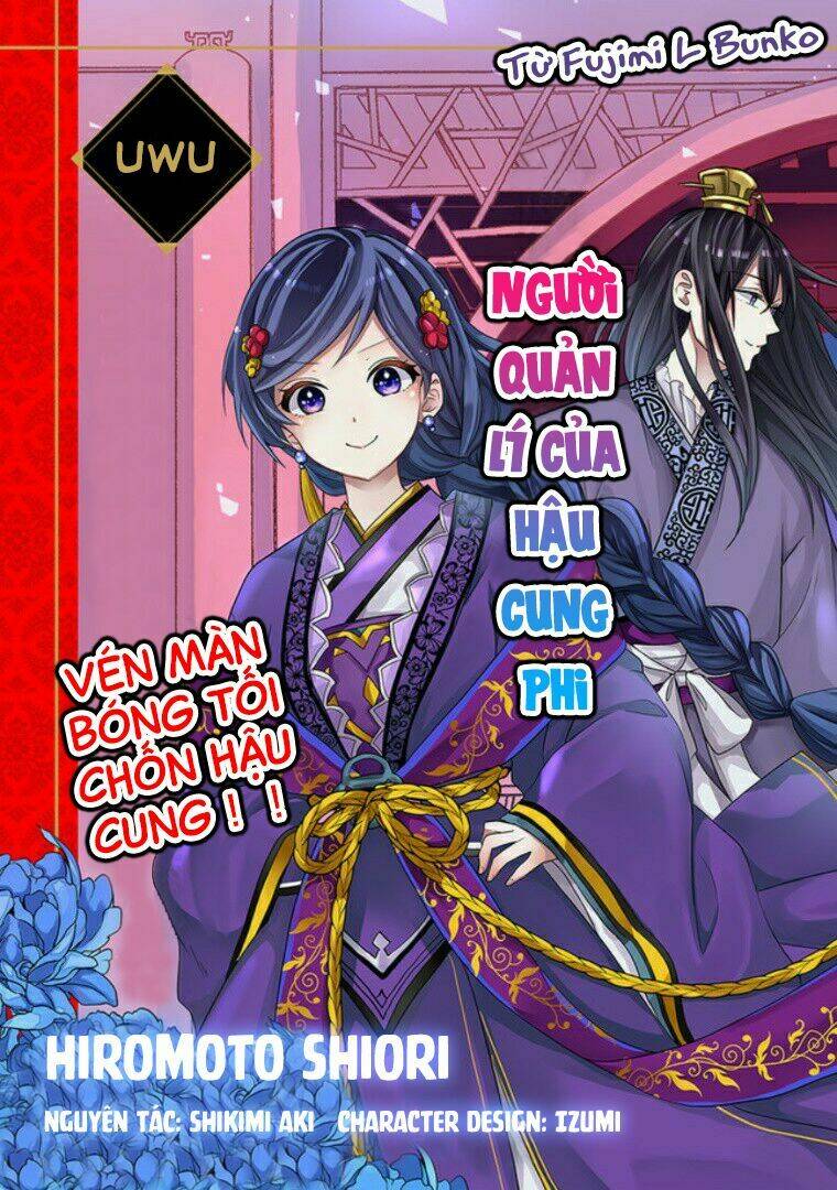 Người Quản Lí Của Hậu Cung Phi: Chapter 1