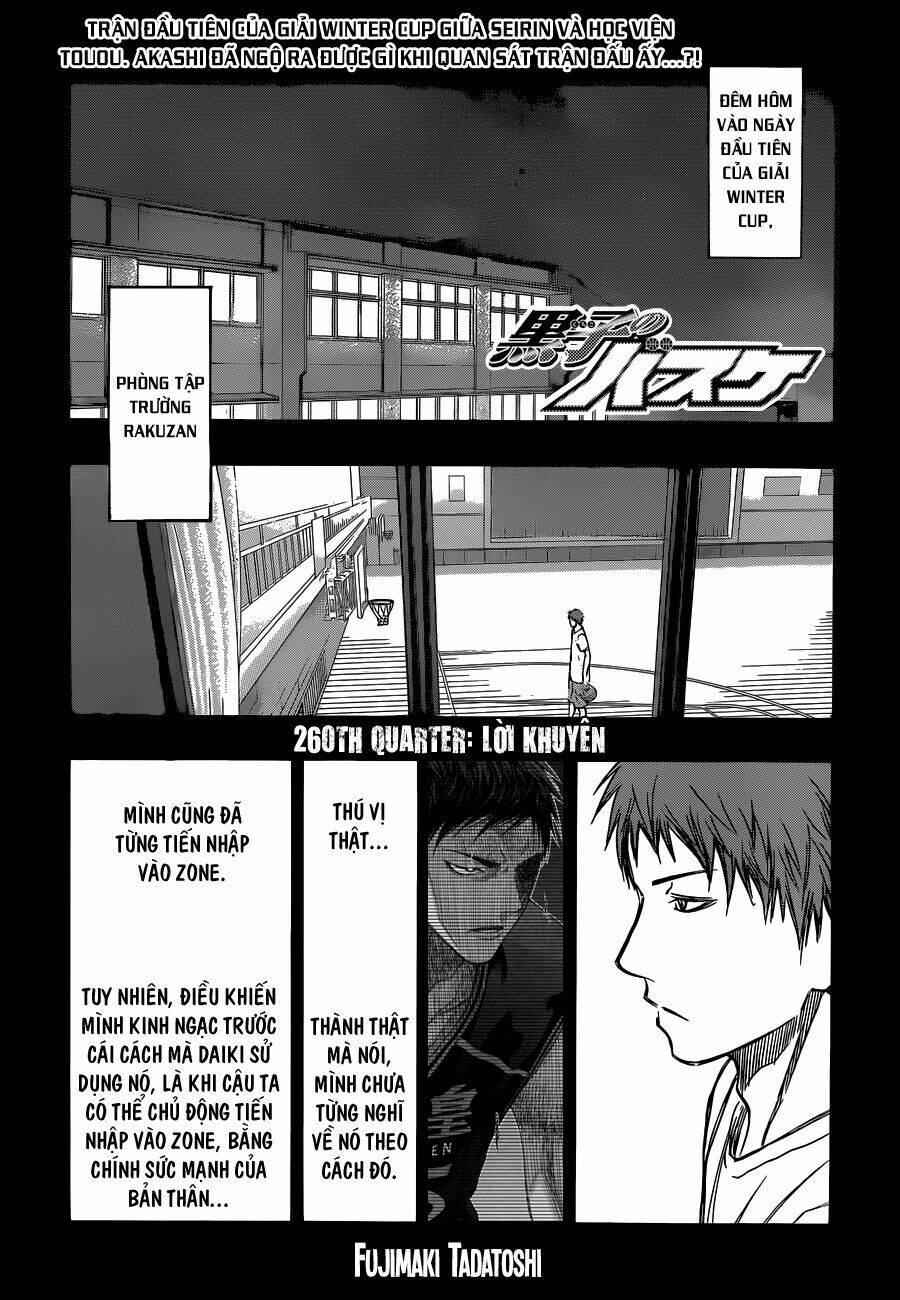 Vua Bóng Rổ Kuroko: Chapter 260