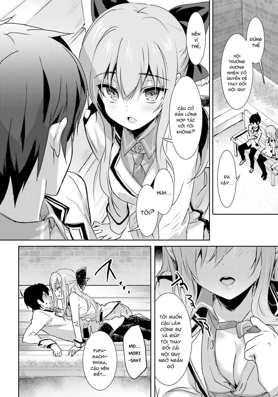 Renai Kinshi Gakuen: Chapter 4